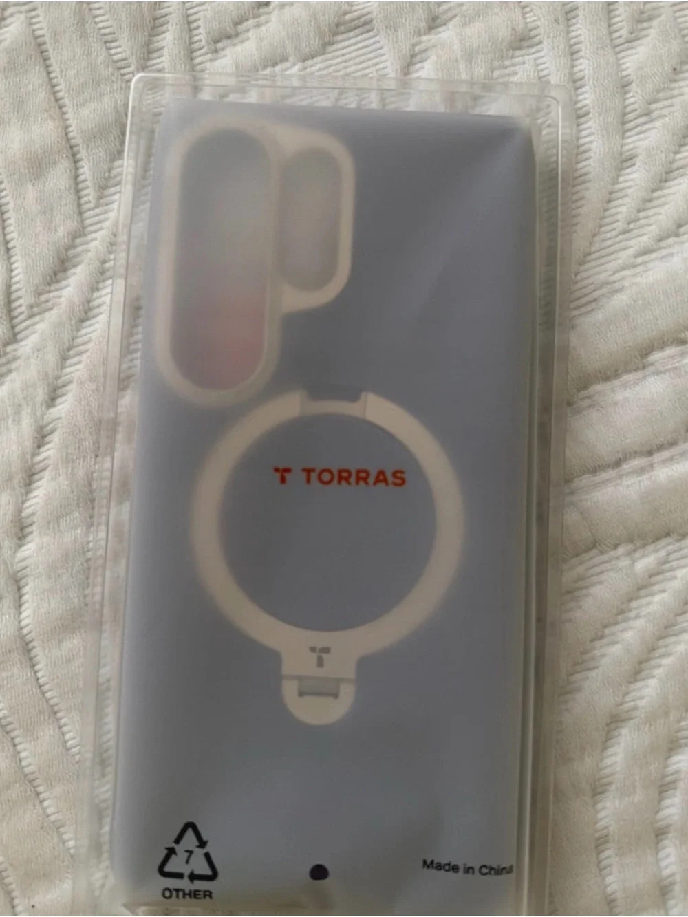 Samsung S26 Torras Phone Case with Gold Ring Stand